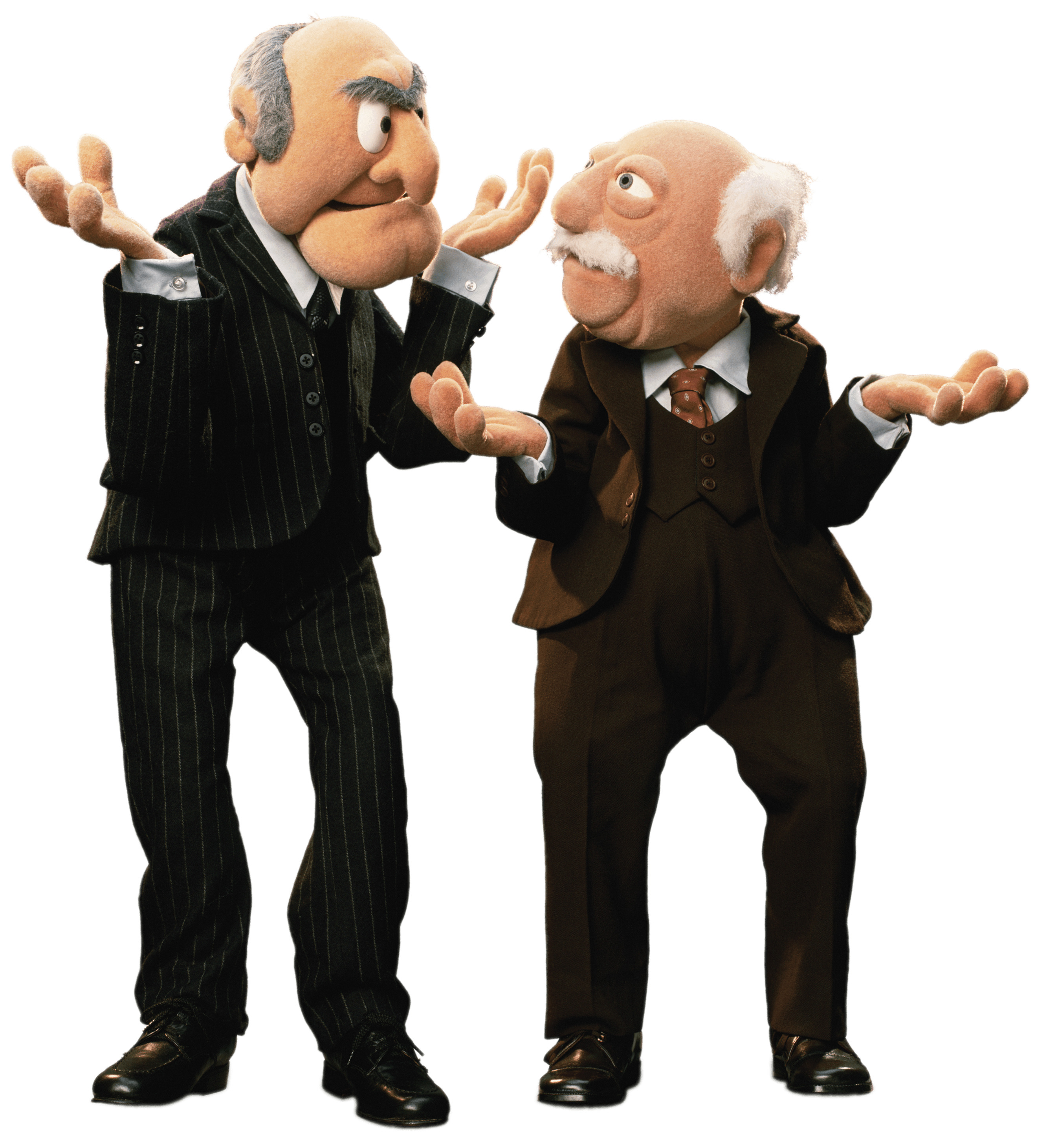 Statler and Waldorf Confused png icons