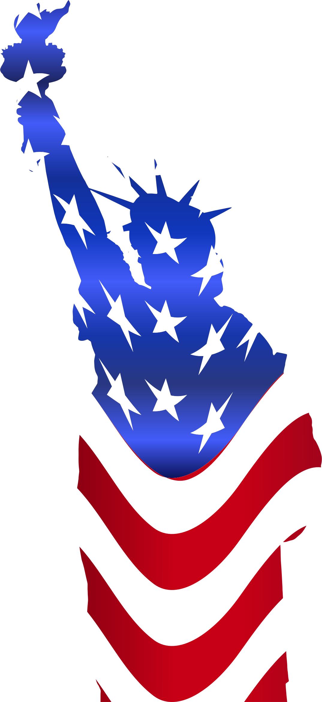 Statue Of Liberty Flag png