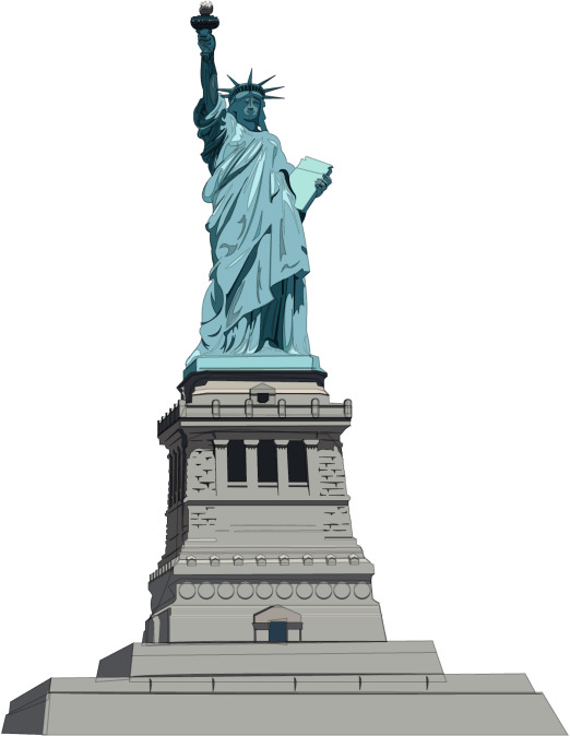 Statue Of Liberty Illustration png icons