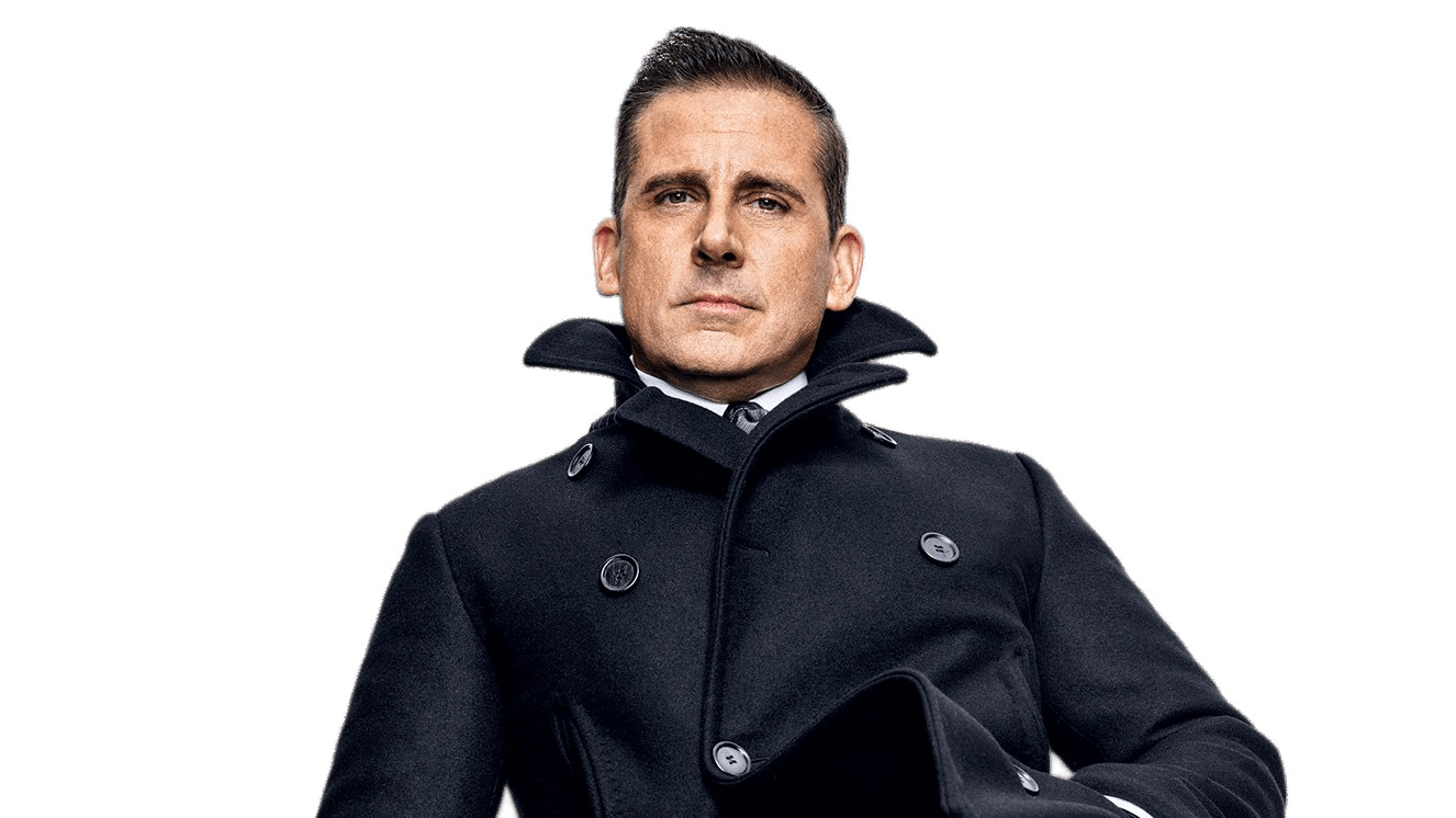 Steve Carell Posing For GQ png icons