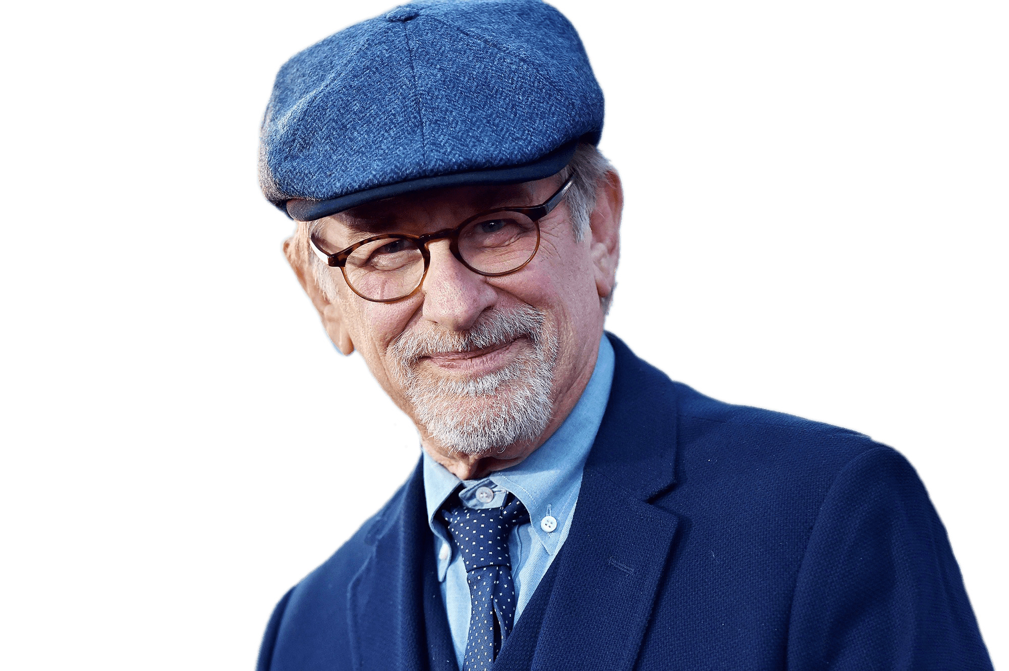 Steven Spielberg Wearing Blue Hat PNG icons
