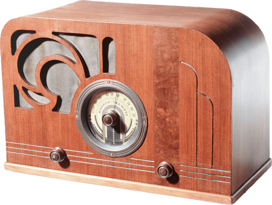Stewart Warner Art Nouveau Radio icons