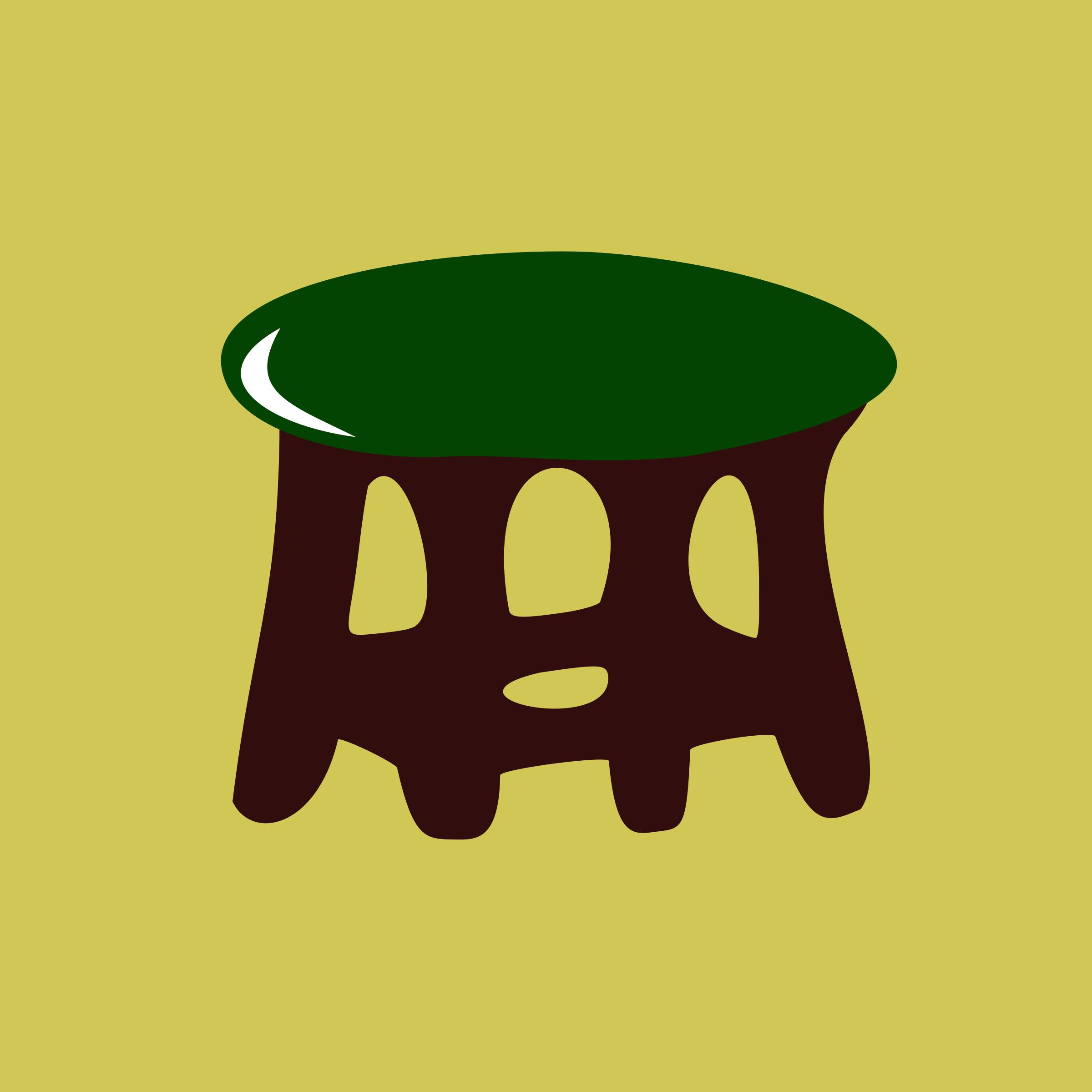stool-green png
