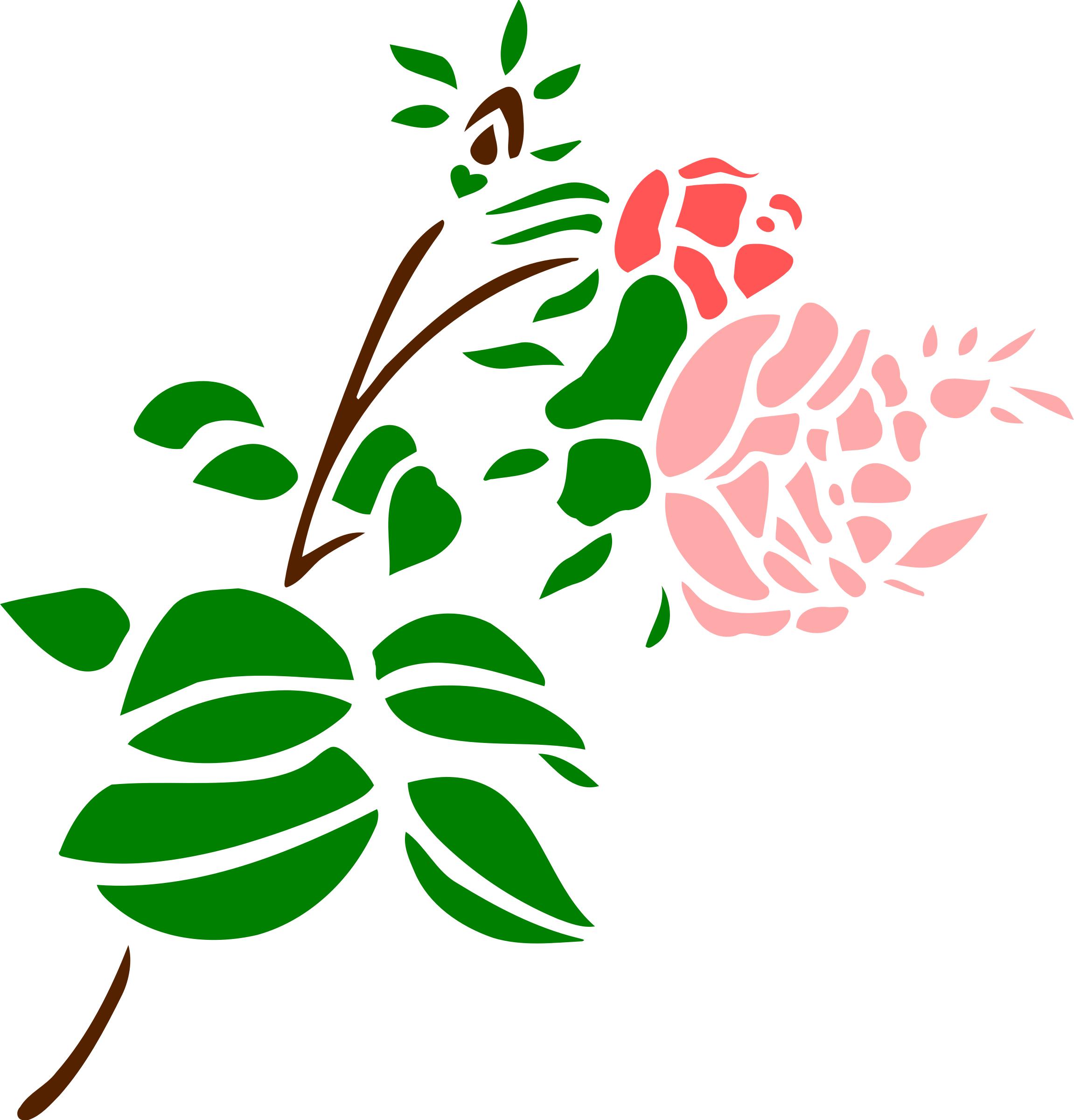 Stylised rose 3 png icons