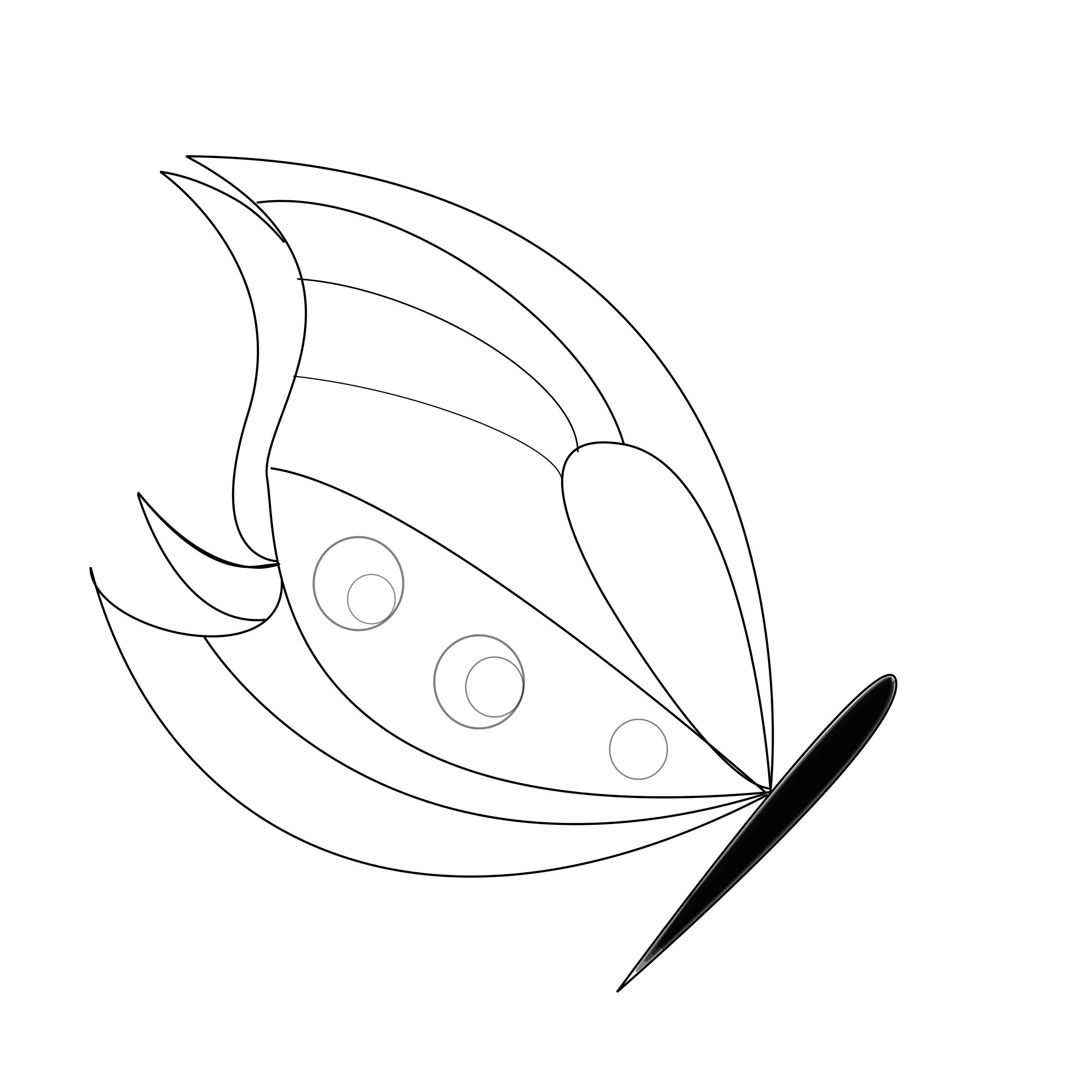 Stylized Butterfly png