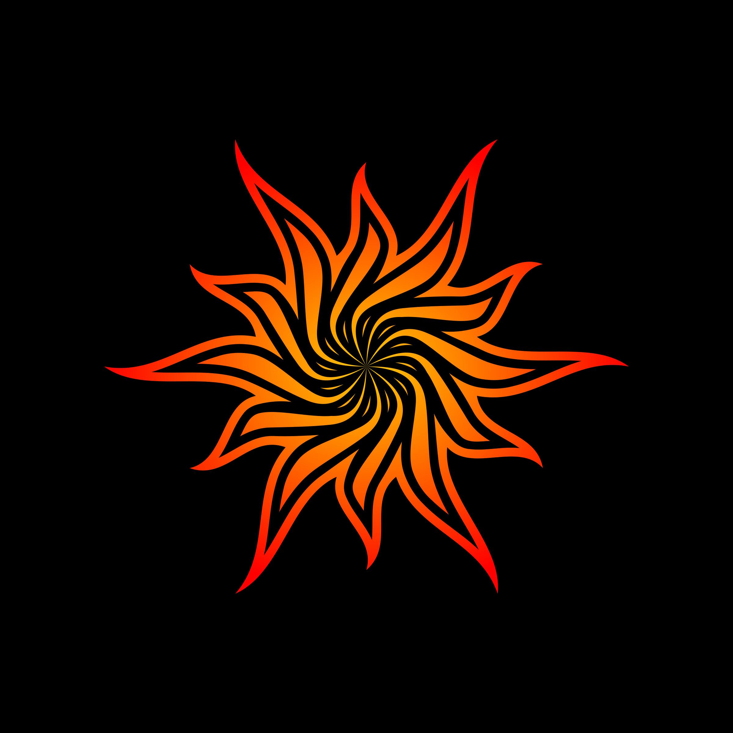 Stylized Flower png