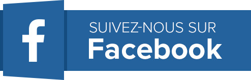 Suivez-Nous Sur Facebook Blue Background icons