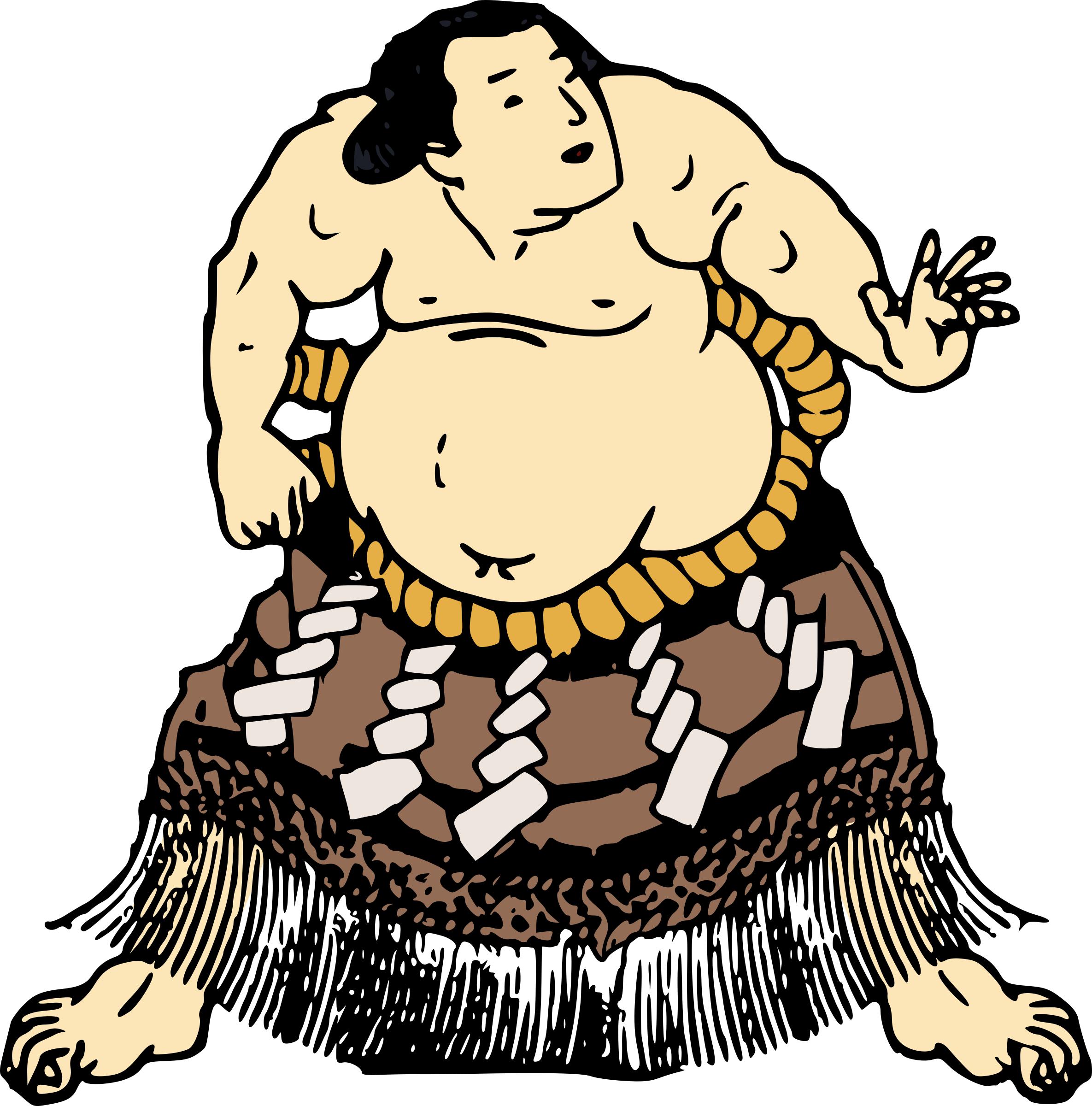 Sumo Wrestler - Hand Out png