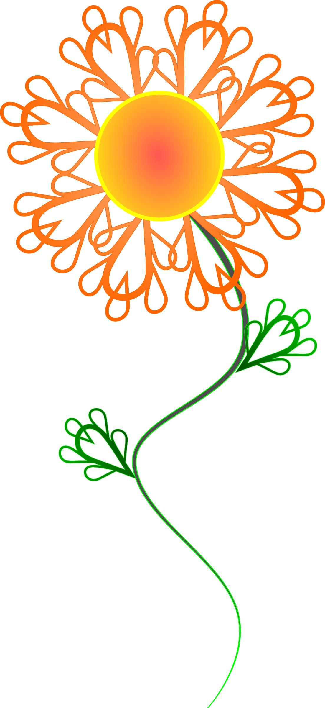 Sunny Crazy Flower PNG icons