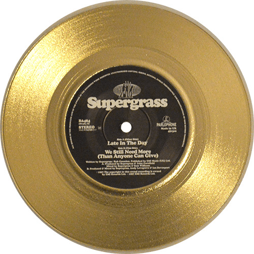 Supergrass Gold Vinyl icons