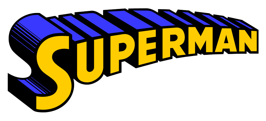 Superman Vintage Logo icons