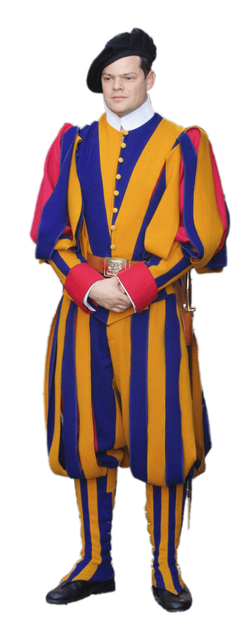 Swiss Guard With Black Beret icons