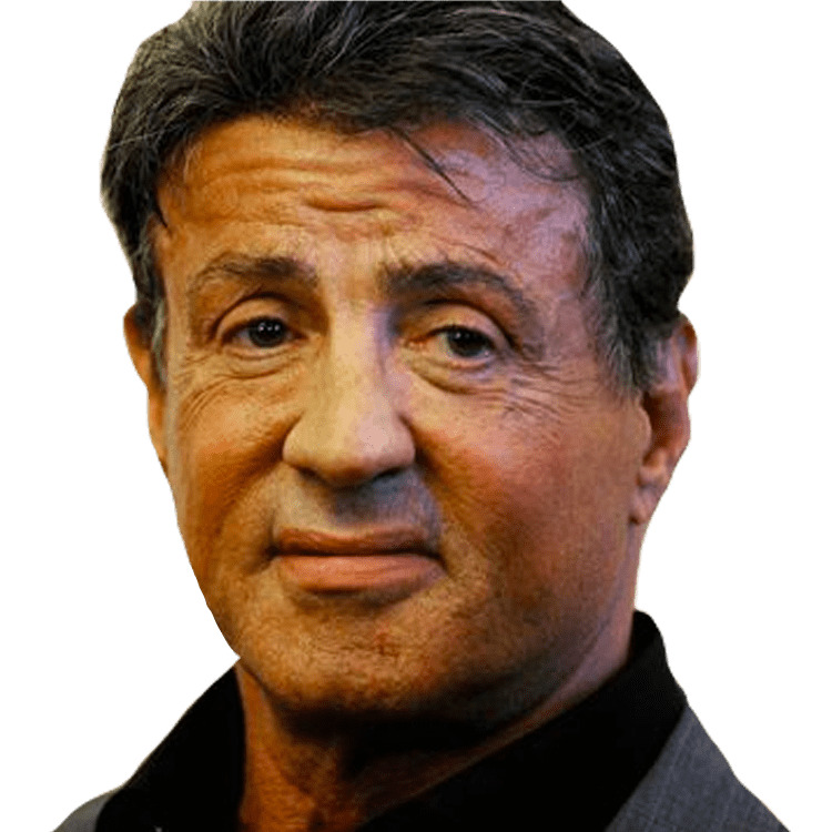 Sylvester Stallone Portrait png icons