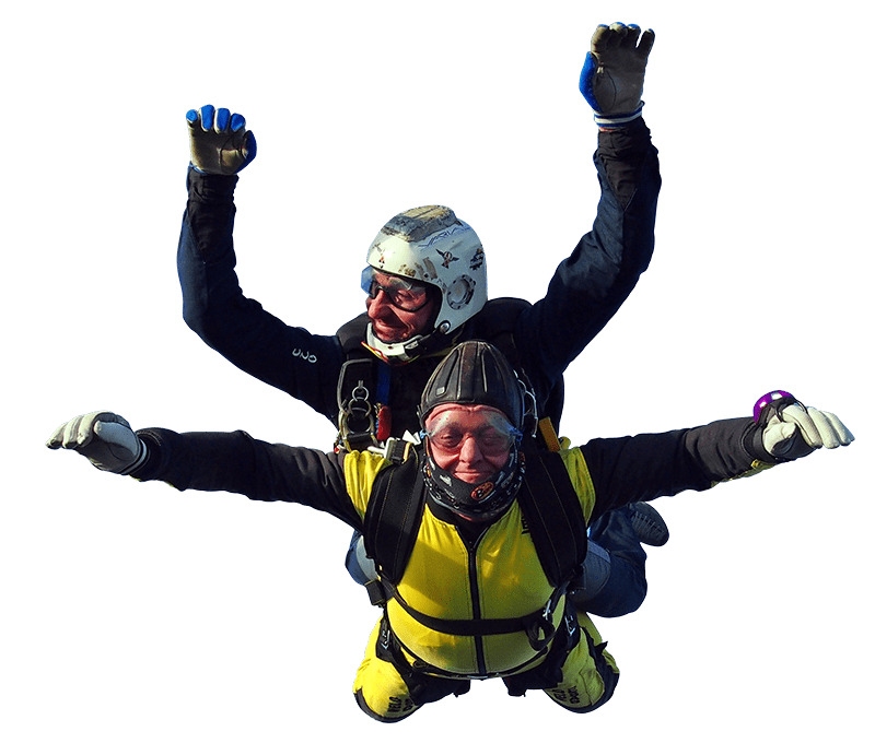Tandem Parachute Jumpers icons