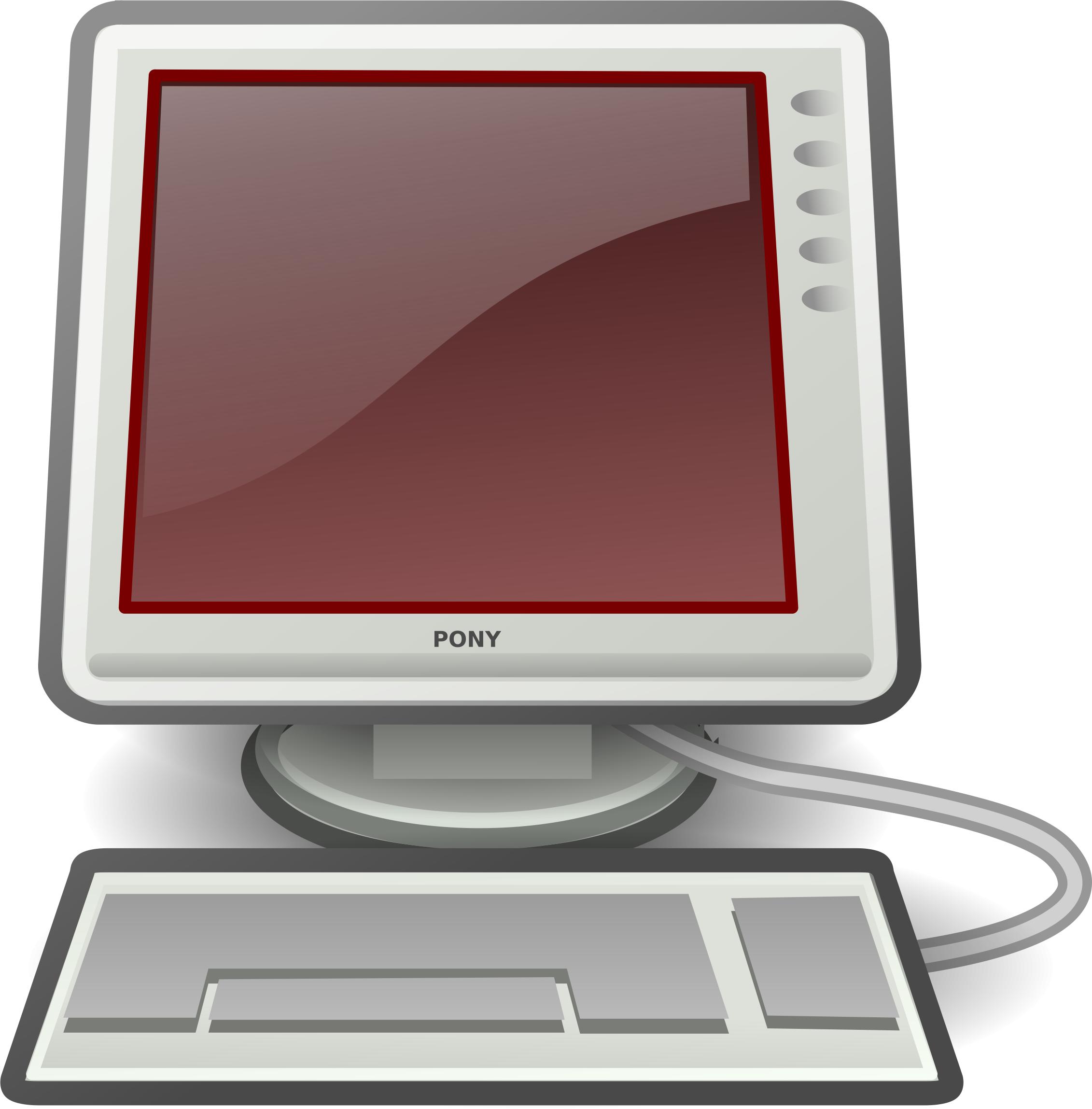 tango computer red png
