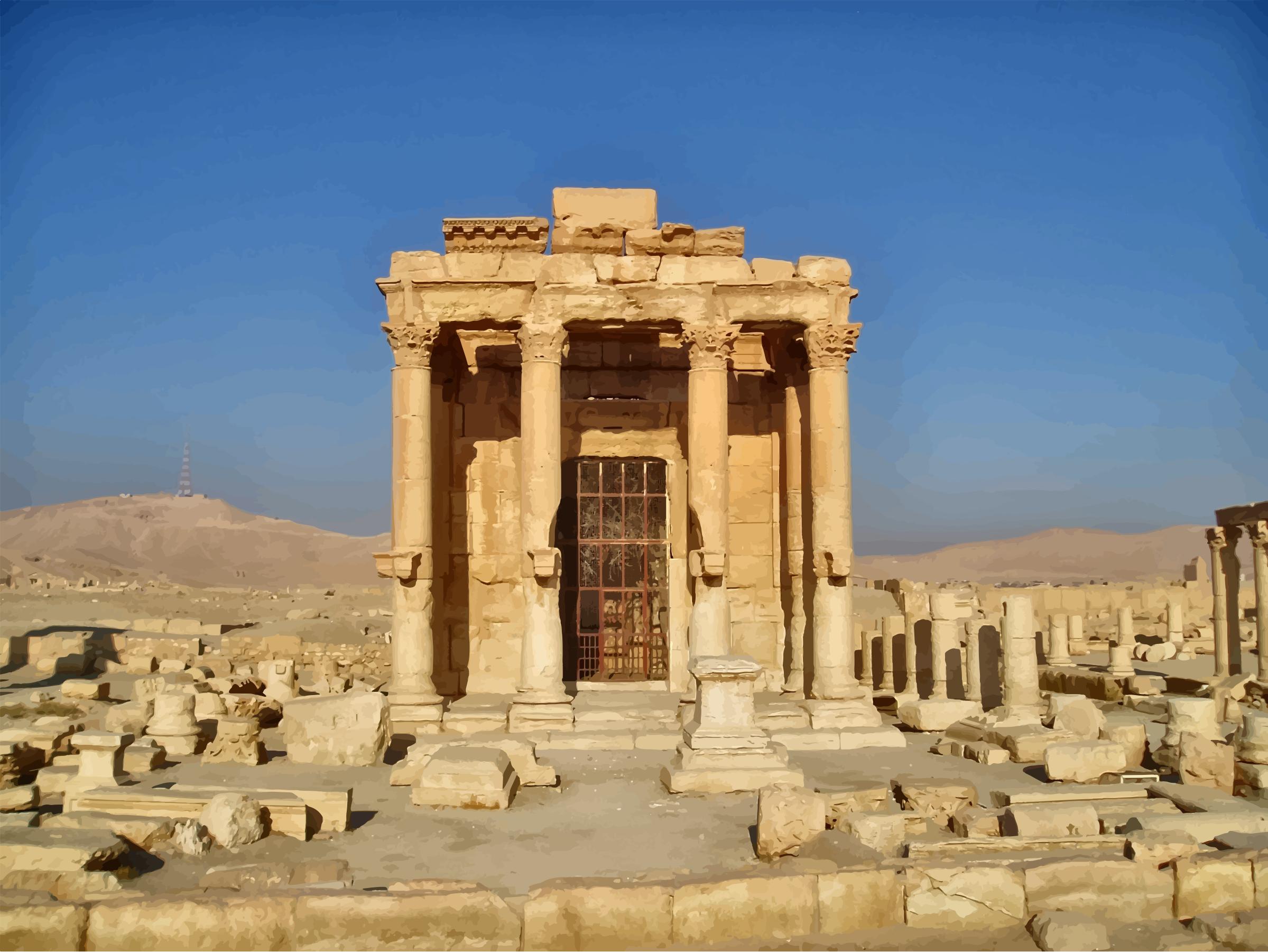 Temple Of Baalshamin
 Palmyra png