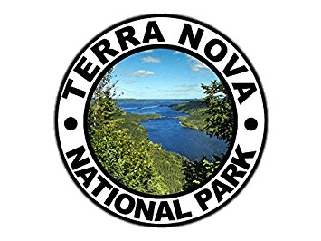 Terra Nova National Park Round Sticker icons