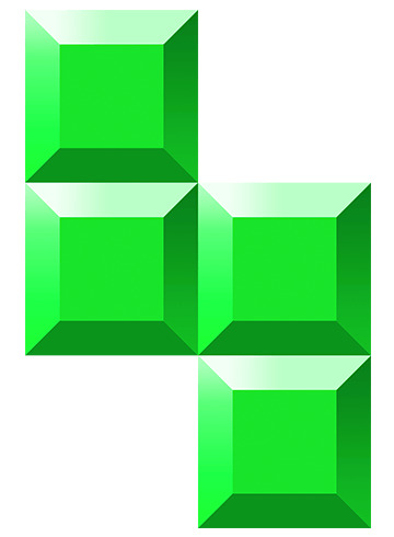Tetris Blocks Green png icons