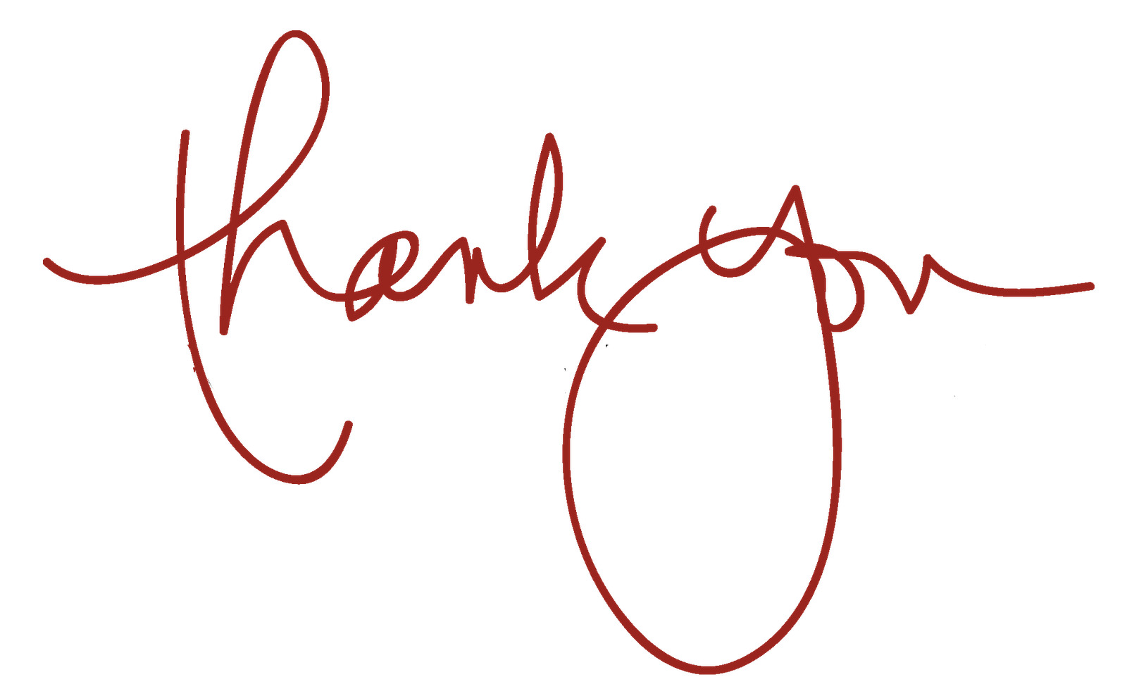Thank You Handwritten png icons