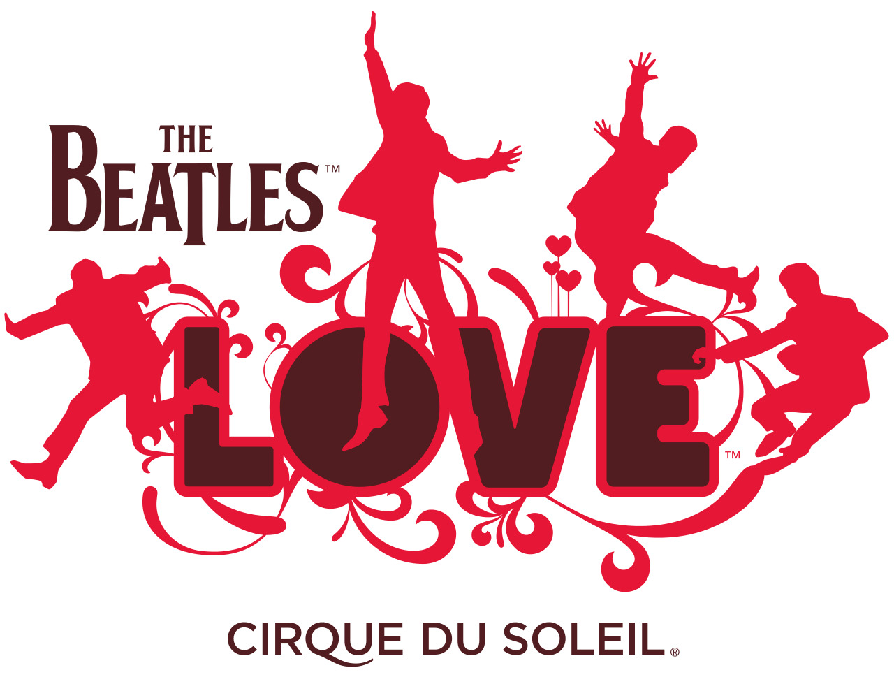 The Beatles Love Logo PNG icons