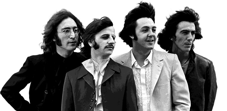The Beatles on A Windy Day icons