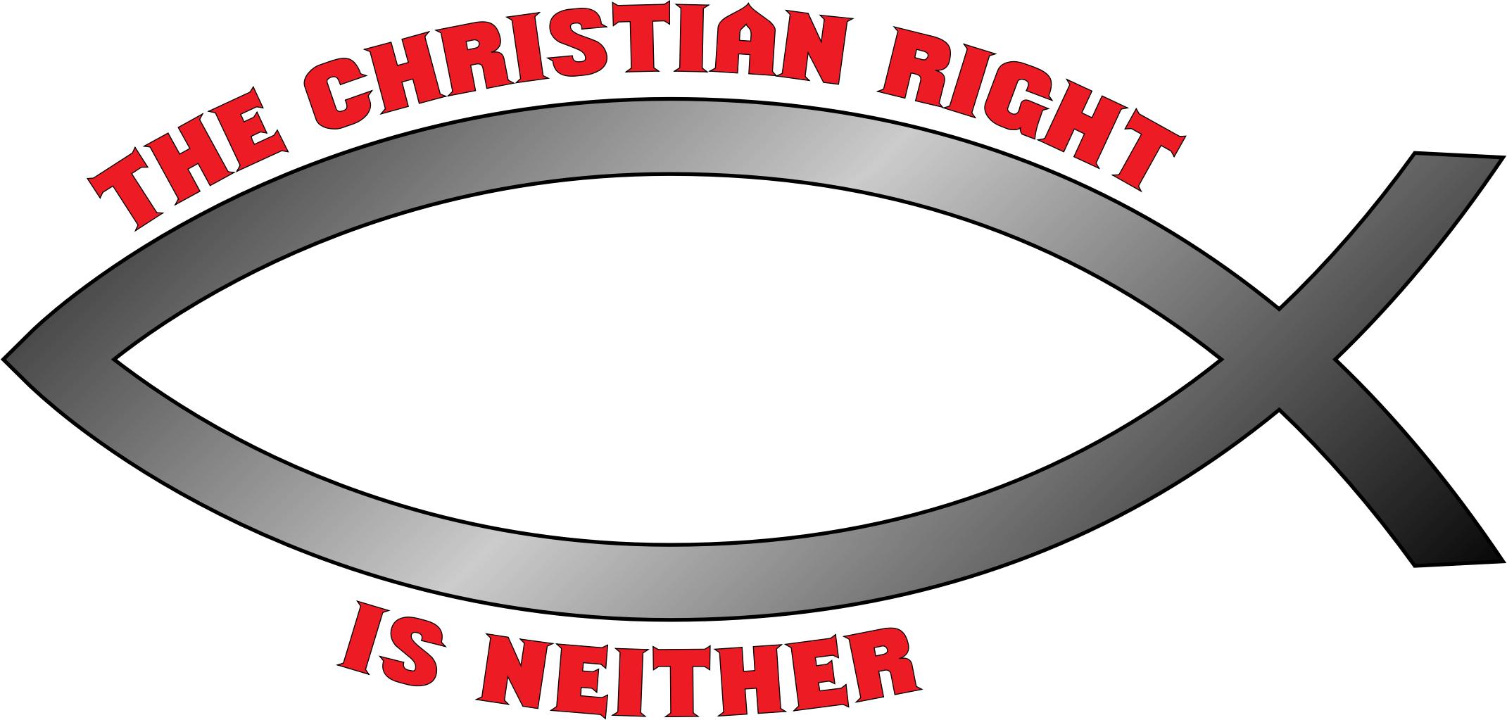 The Christian Right is neither bumper sticker png