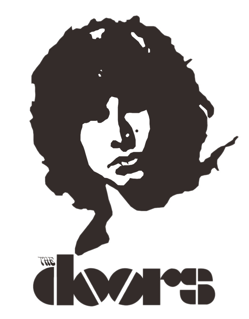 The Doors Logo Black icons