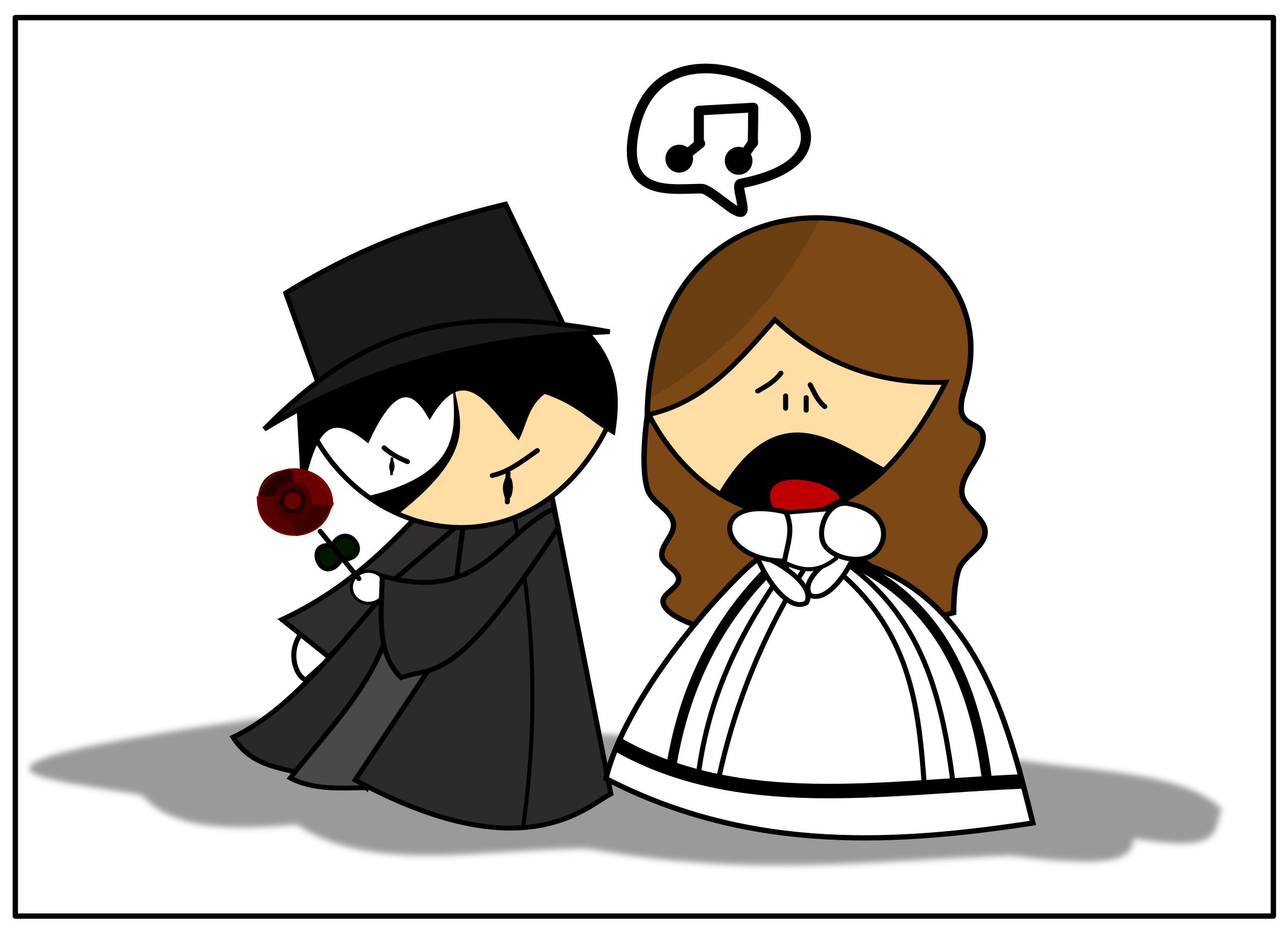 The Phantom of The Opera png