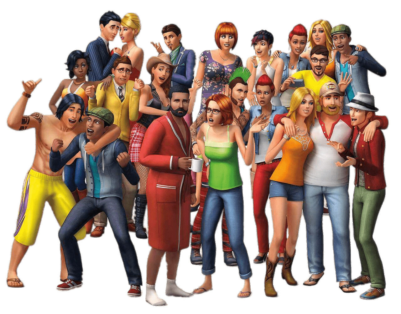 The Sims Characters png icons