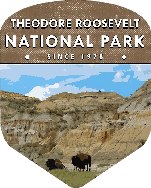 Theodore Roosevelt National Park Sticker png