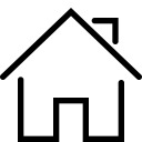 Thin Line Home Icon png icons
