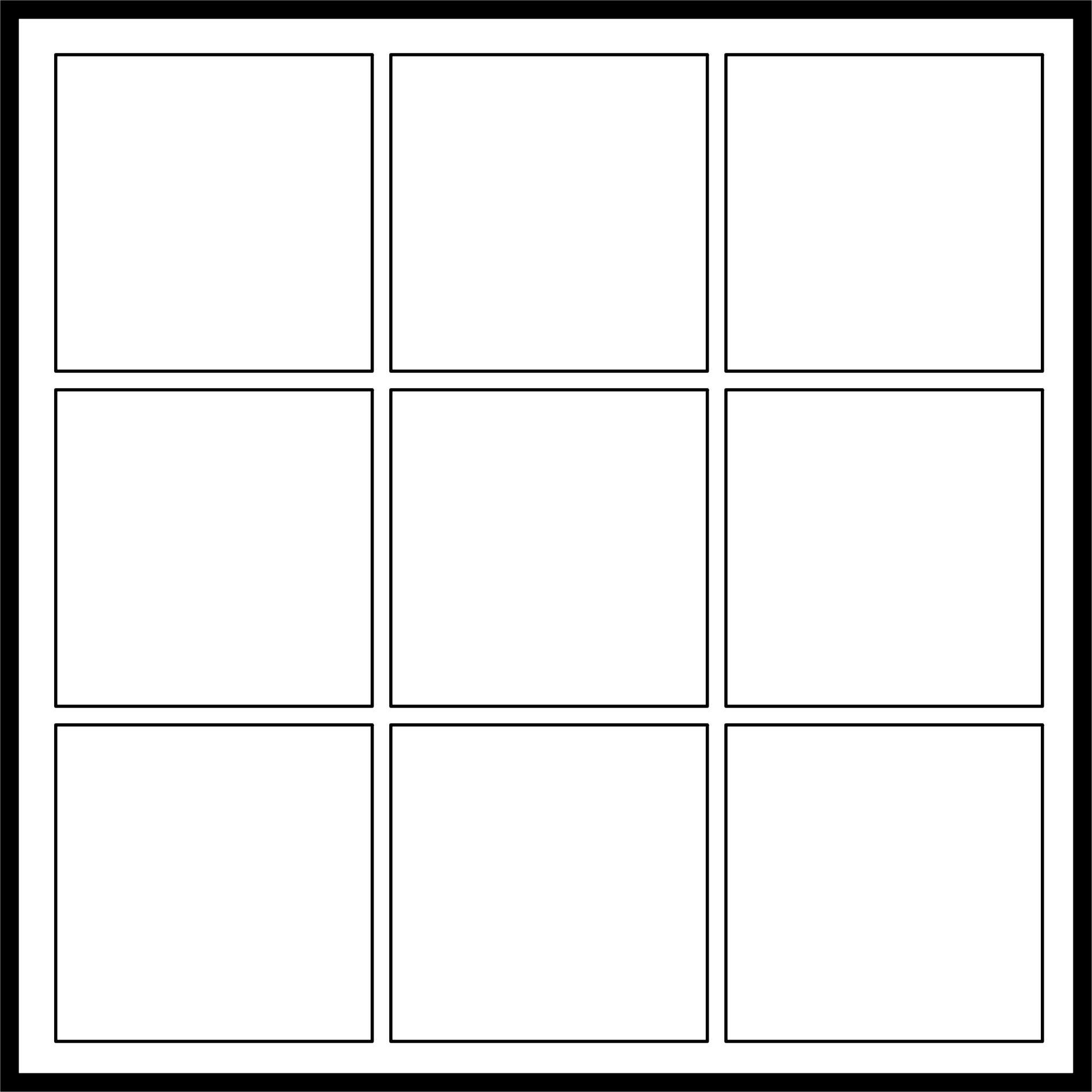 Thin squares png icons