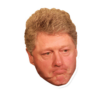 Thinking Bill Clinton png icons