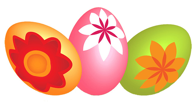 Three Easter Eggs PNG icons