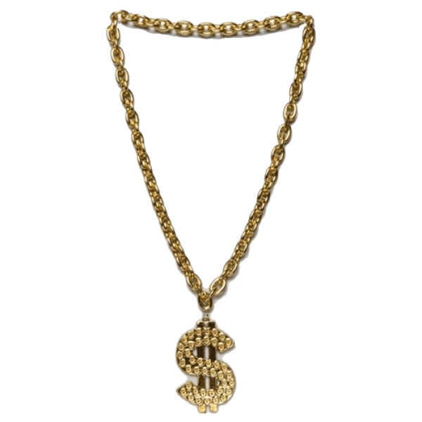 Thug Life Gold Chain Dollar icons