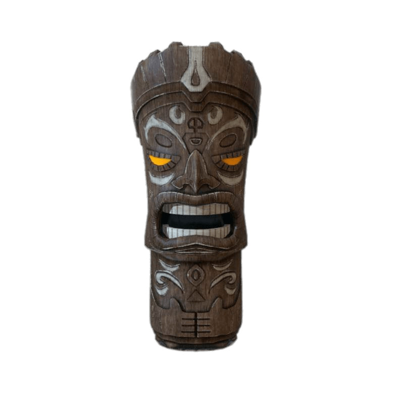 Tiki Head With Yellow Eyes icons