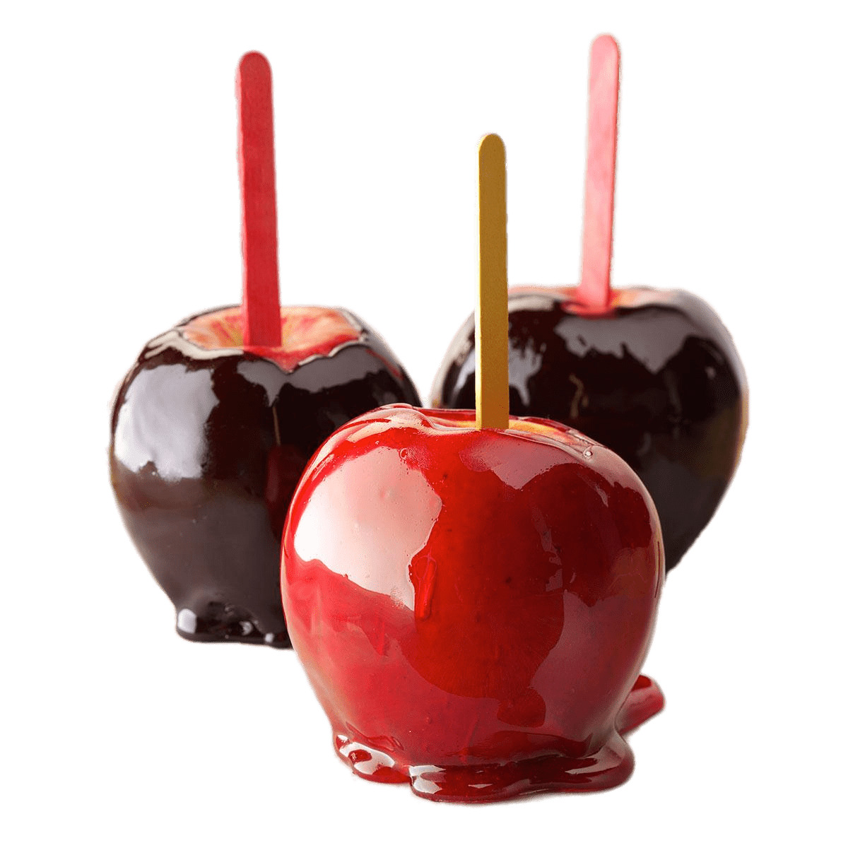 Toffee and Chocolate Apples png icons