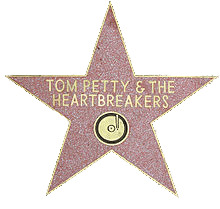 Tom Petty Walk Of Fame icons