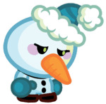 Tomba the Wistful Snowtot Looking Sad icons