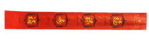 Traditional Red Paper Chopstick Sleeve icons