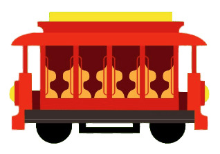 Tram Kart icons