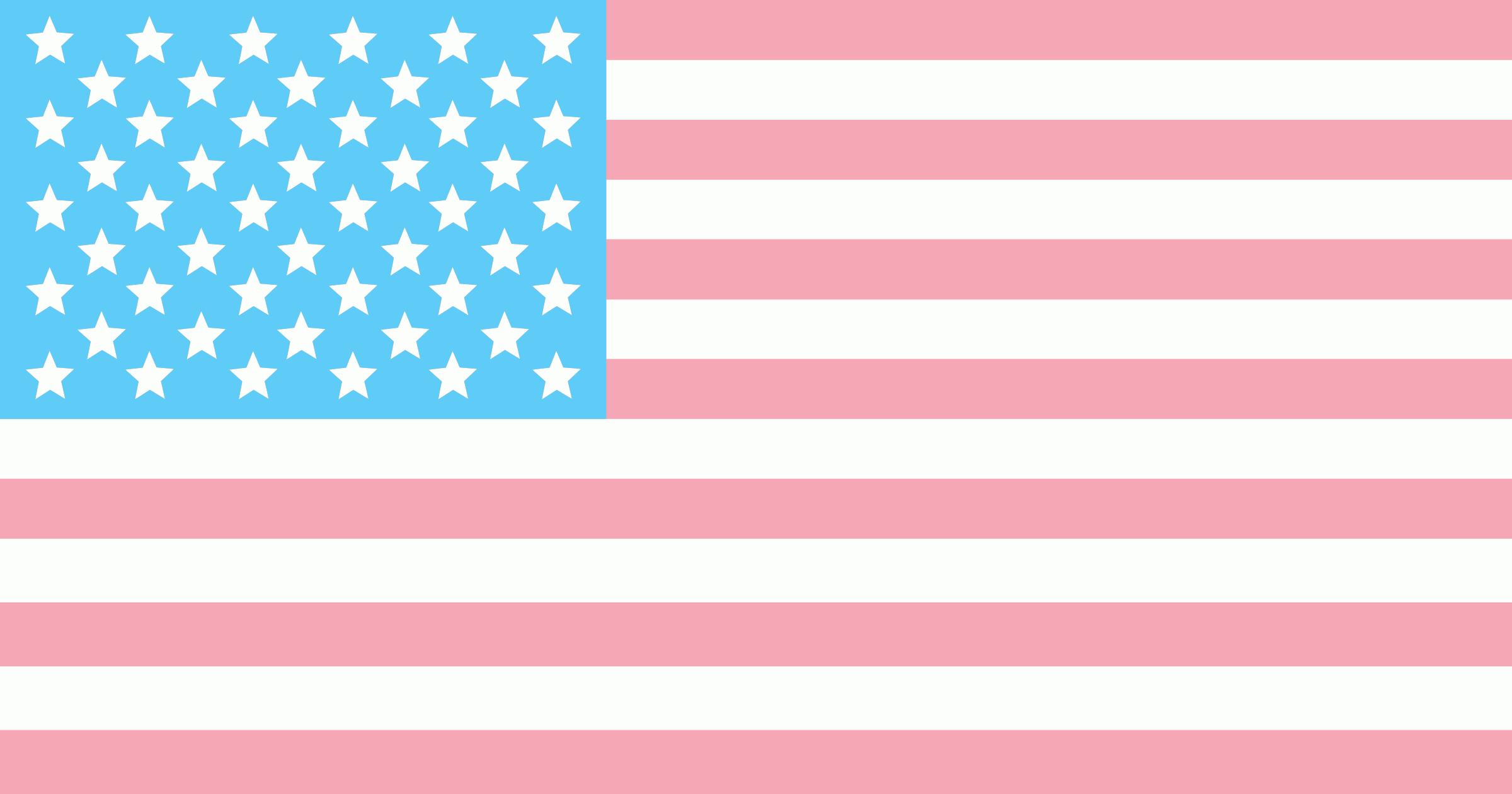 Trans American Flag icons
