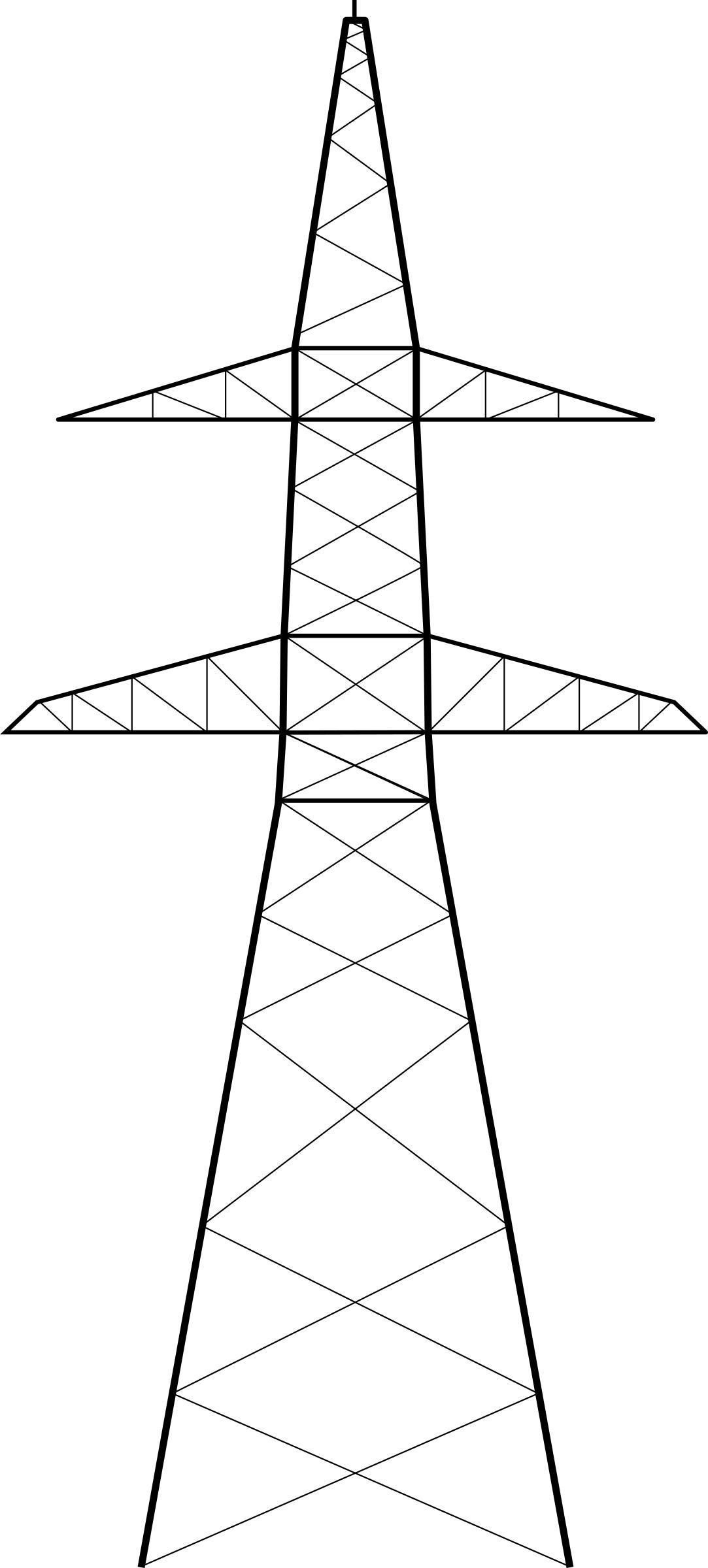 Transmission tower by Rones png