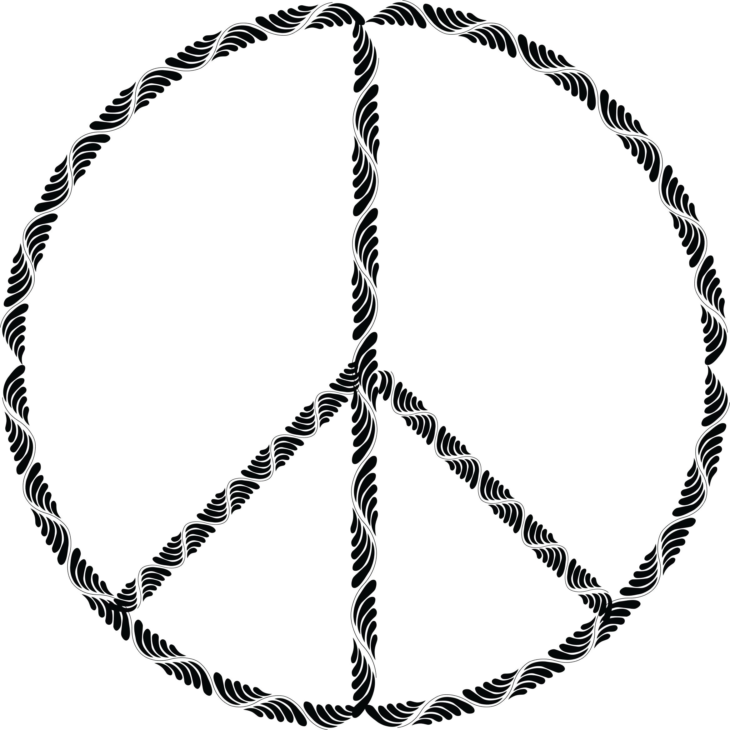 Trendy Peace Sign png
