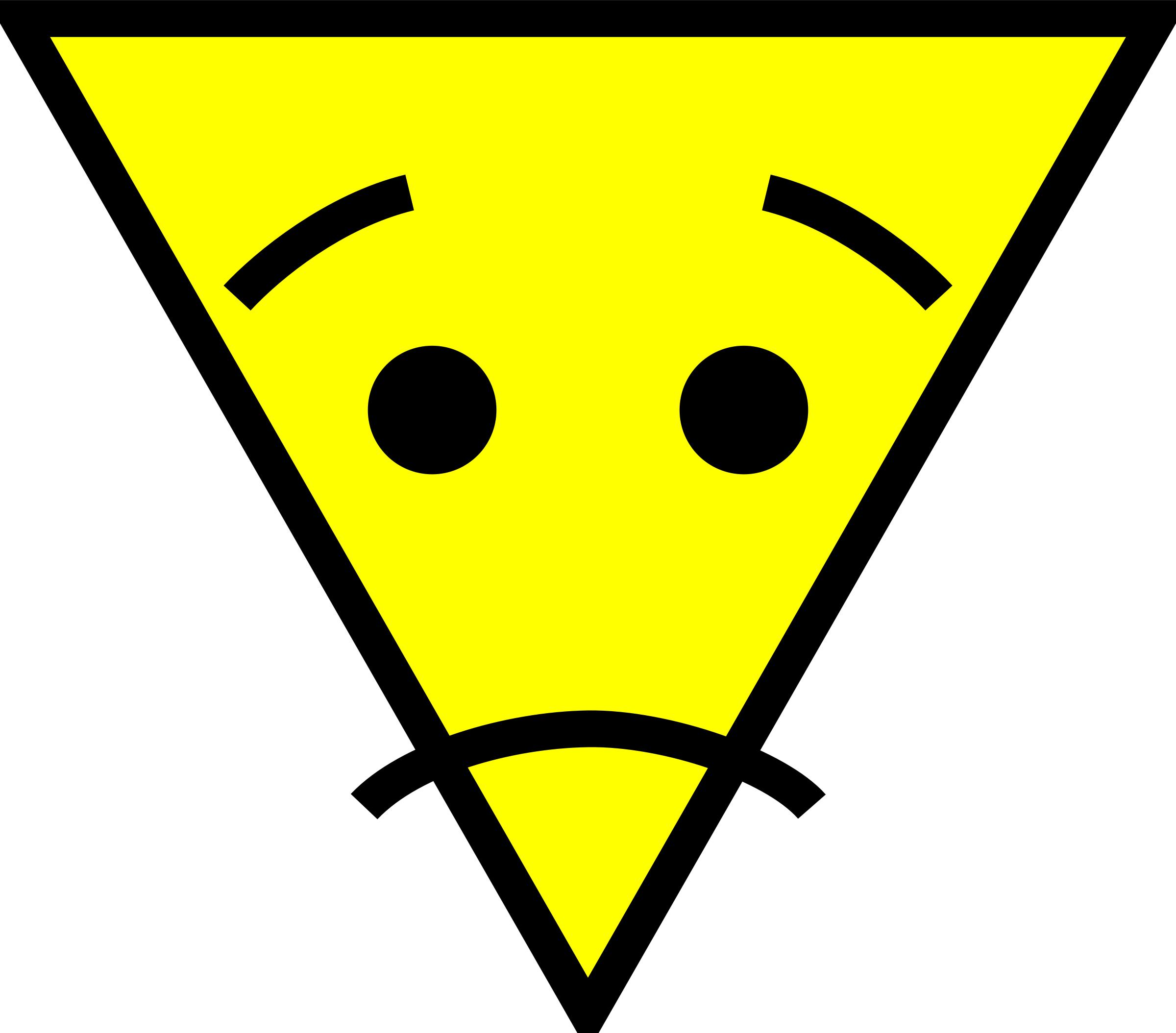 Triangle face png