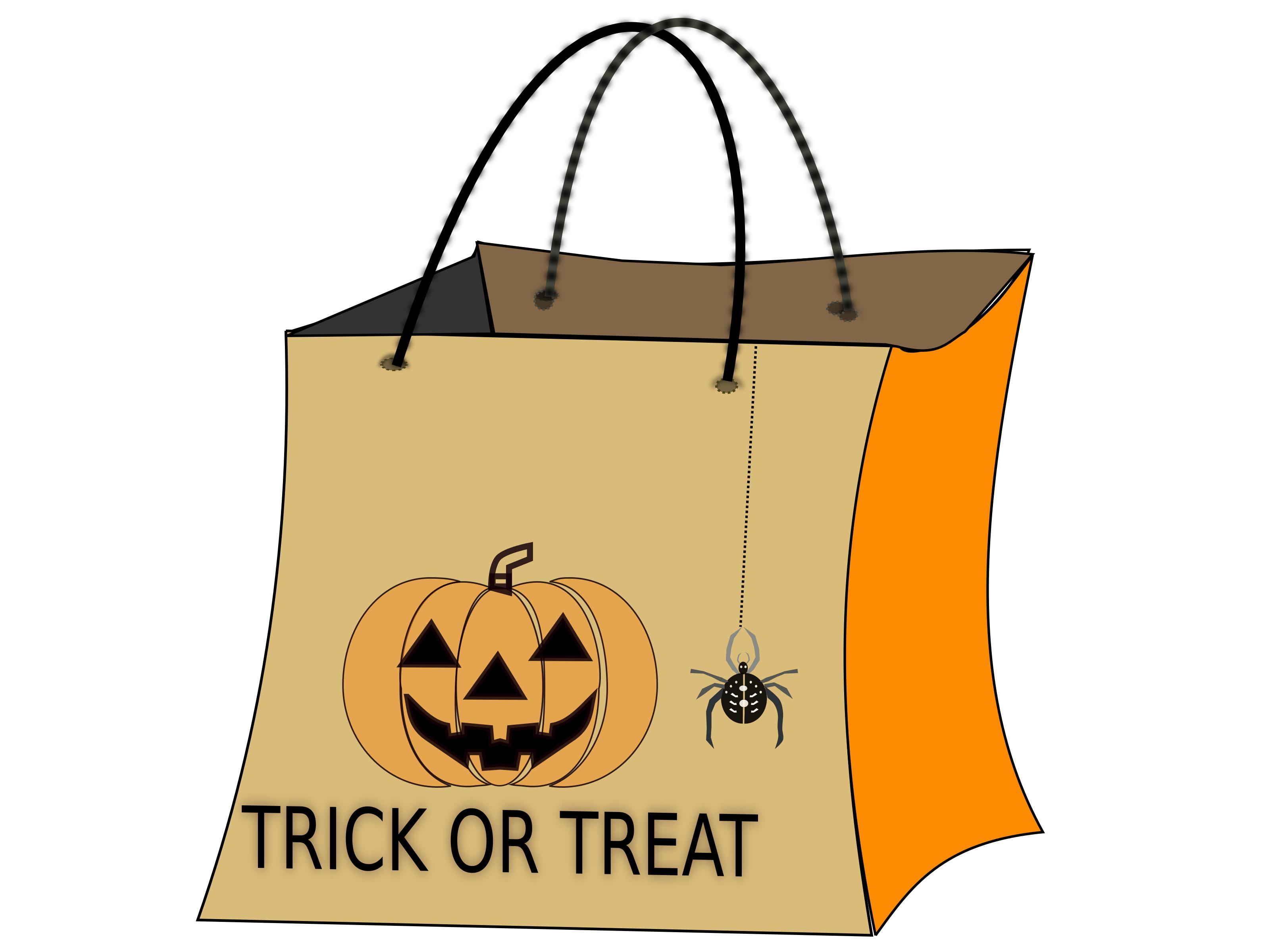TRICK OR TREAT BAG icons
