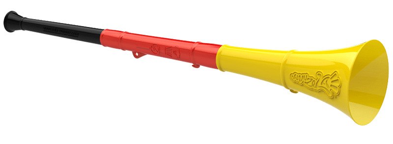 Tricolore Vuvuzela icons