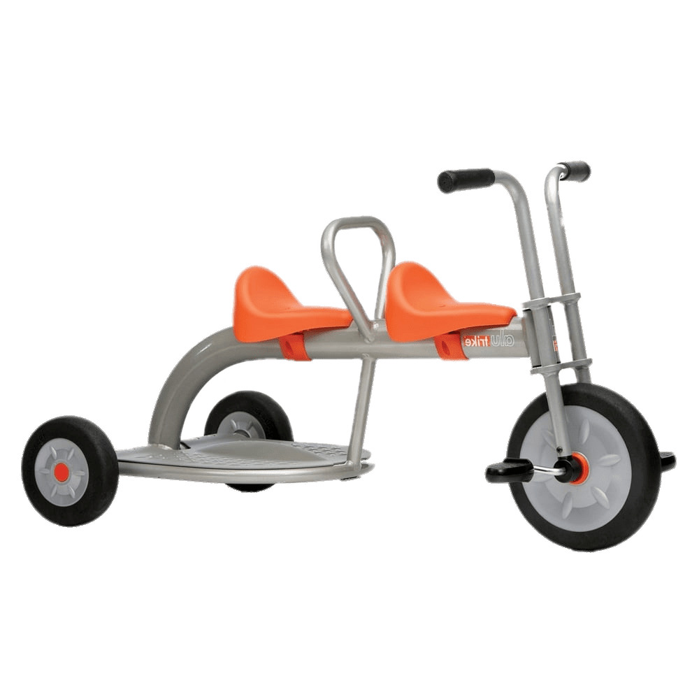 Tricycle With Double Seating icons