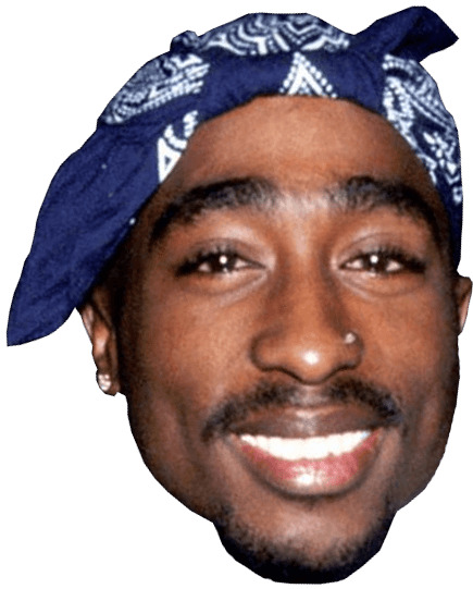 Tupac Face icons