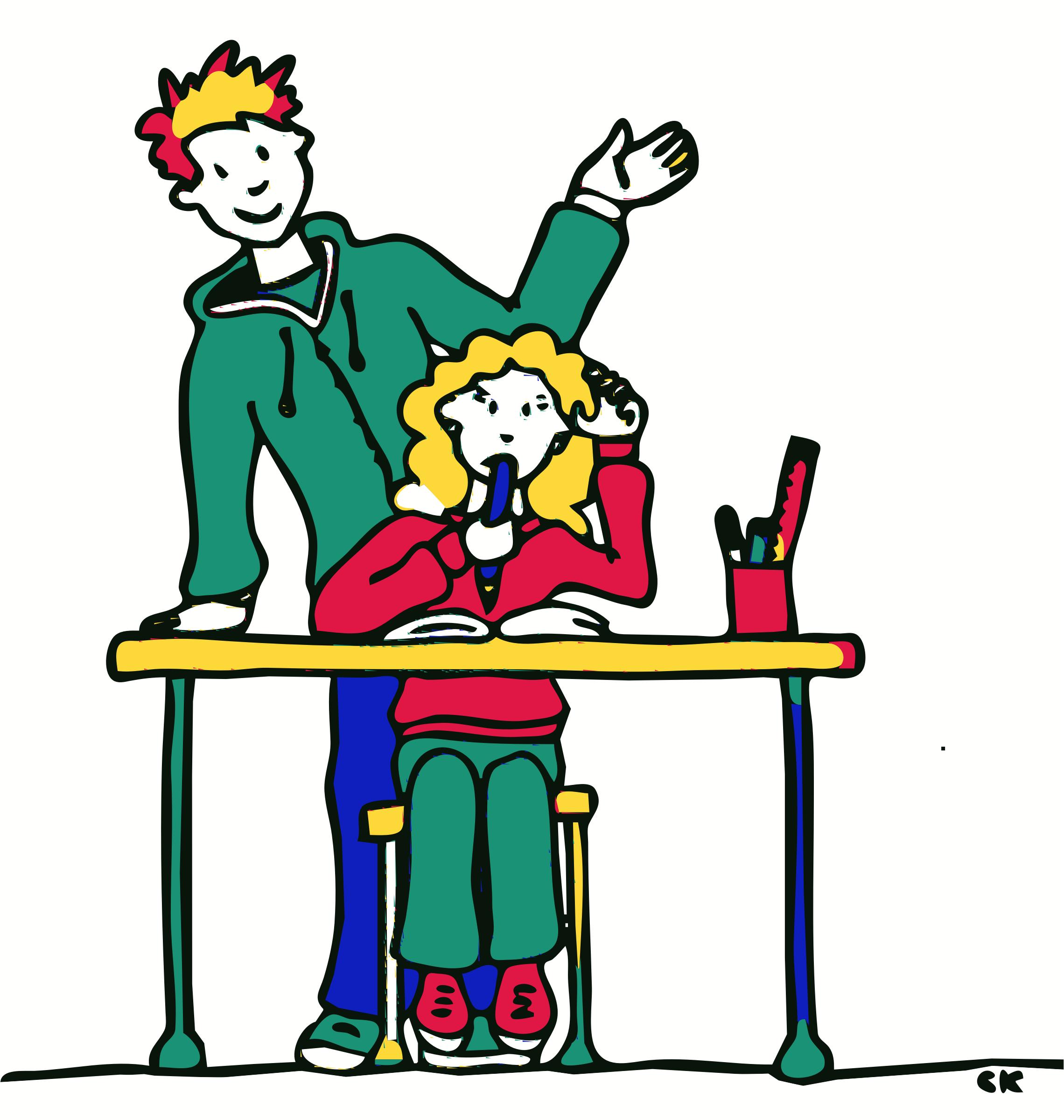 tutor and student png